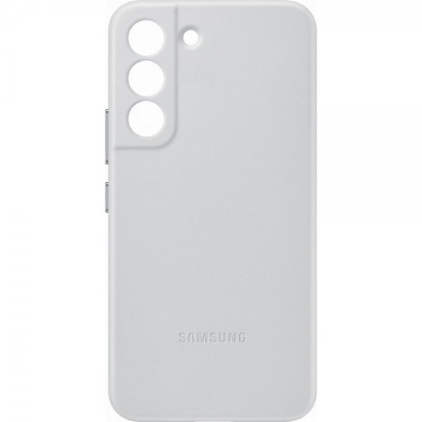 Samsung Alkuperäinen Galaxy S22 Nahkakuori Harmaa