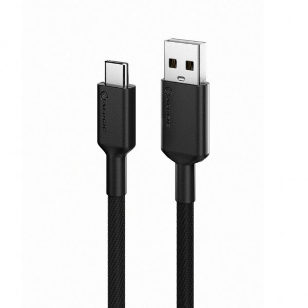 ALOGIC Elements Pro USB-A–USB-C -kaapeli, 1 m, valkoinen