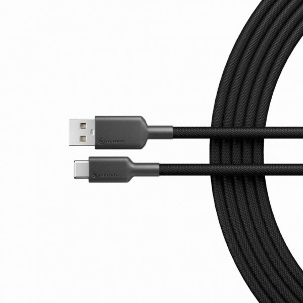 ALOGIC Elements Pro USB-A–USB-C -kaapeli, 1 m, valkoinen
