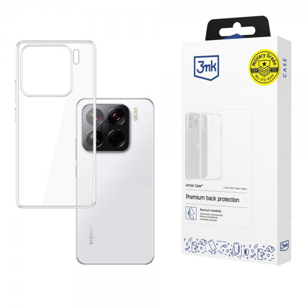 3mk Xiaomi 15 Kuori Clear Case Läpinäkyvä