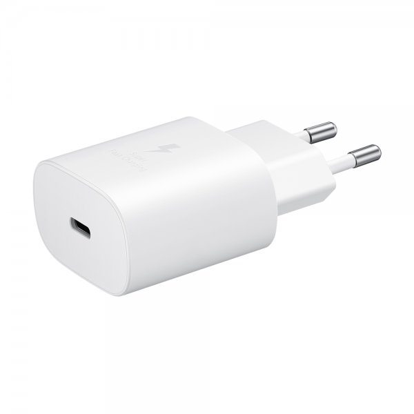Samsung alkuperäinen laturi 25W PD Adapter USB-C Valkoinen