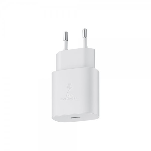 Samsung alkuperäinen laturi 25W PD Adapter USB-C Valkoinen