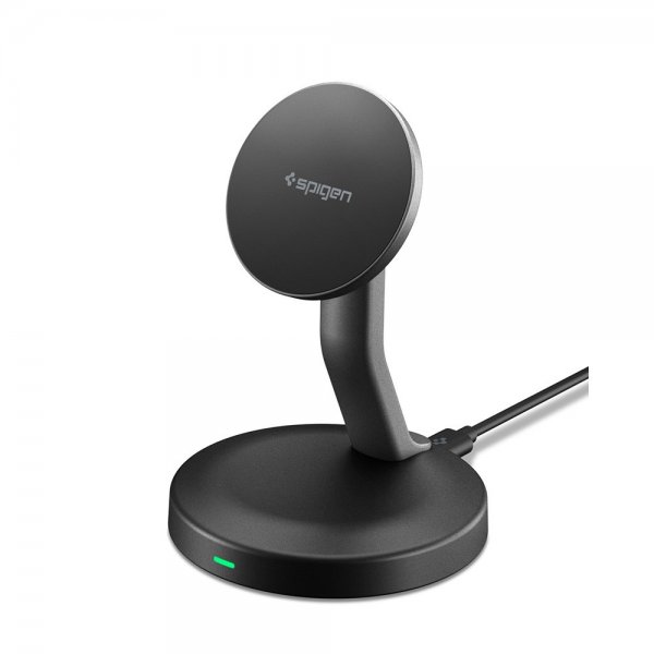 Spigen Essential 15W MagSafe -latausteline, musta