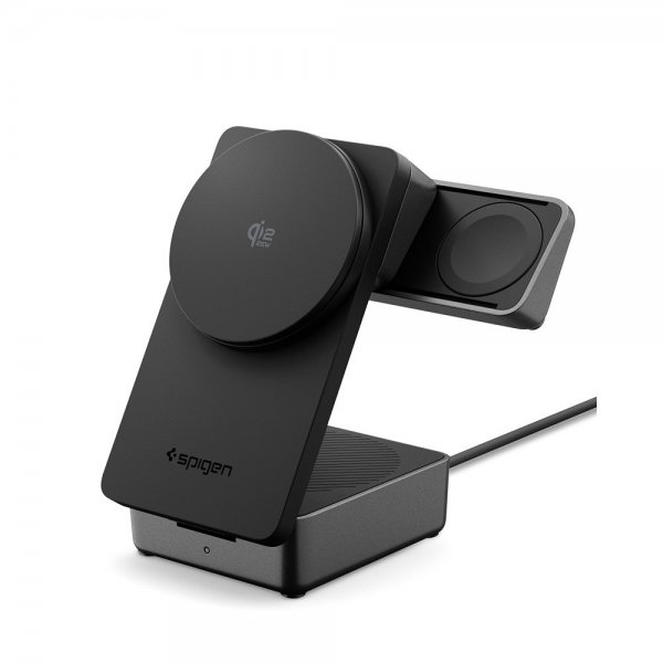 Spigen Essential 3-in-1 Taitettava Latausasema MagSafe Qi2 25W
