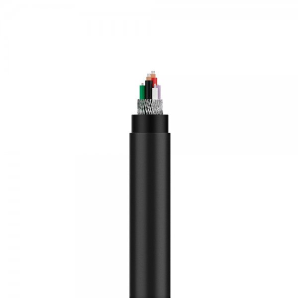 Spigen Essential USB-C–USB-C 100W 1m -kaapeli, musta