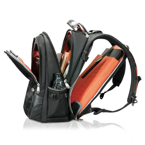 Everki Concept 2 Premium Laukku Musta Oranssi