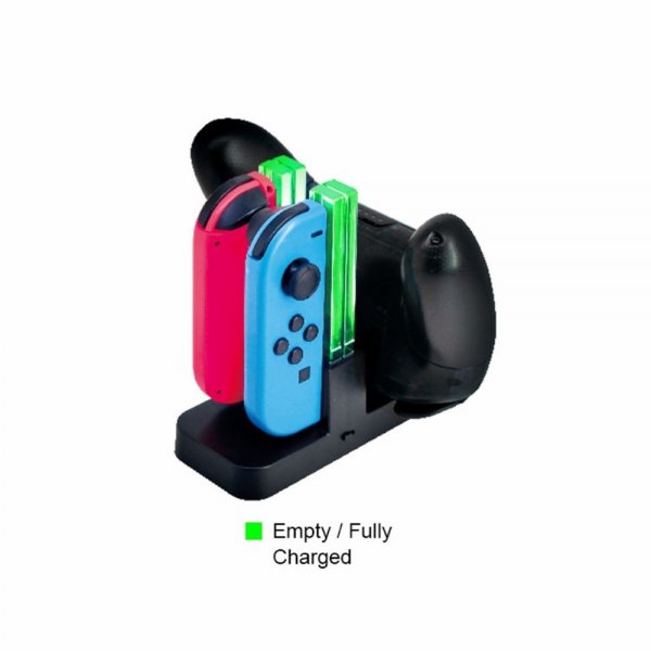 Dobe LED-latausasema Nintendo Switch Joy-Coneille