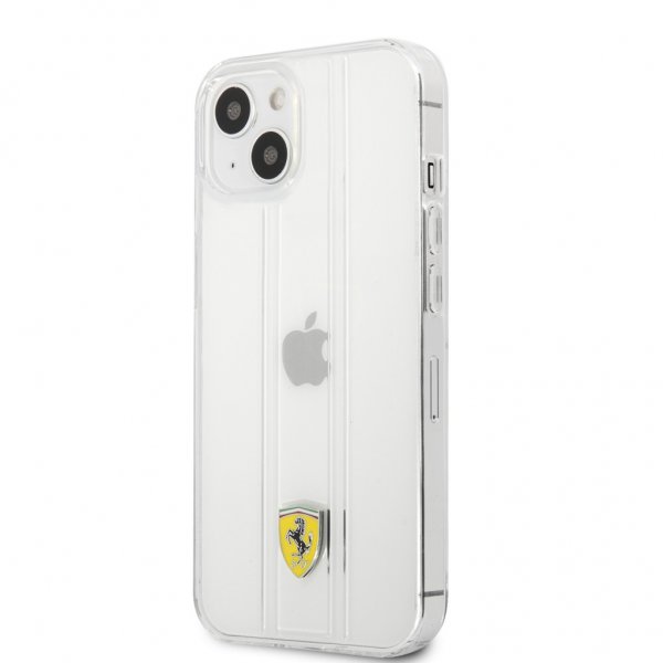 Ferrari iPhone 13 Kuori 3D Stripes Läpinäkyvä
