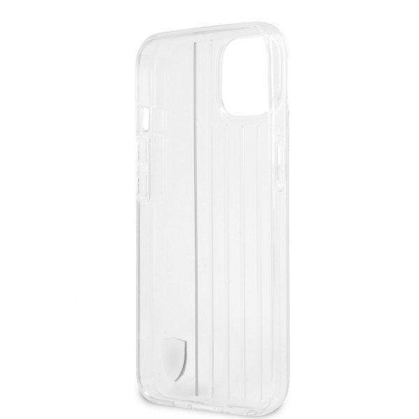Ferrari iPhone 13 Kuori 3D Lines Musta Läpinäkyvä
