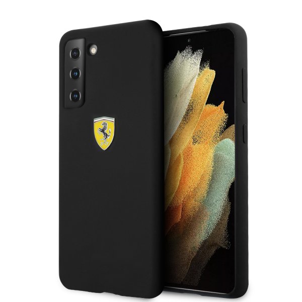 Ferrari Samsung Galaxy S21 Plus Kuori SF Musta