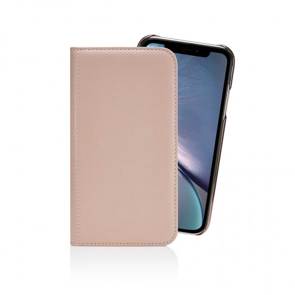 Pipetto iPhone XR -suojakotelo, magneettinen, irrotettava kuori, Dusty Pink