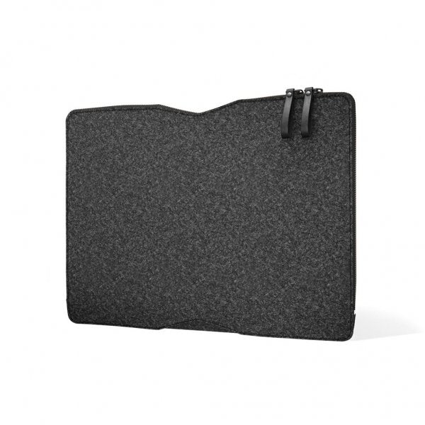 Mujjo MacBook Folio Sleeve 13" Musta