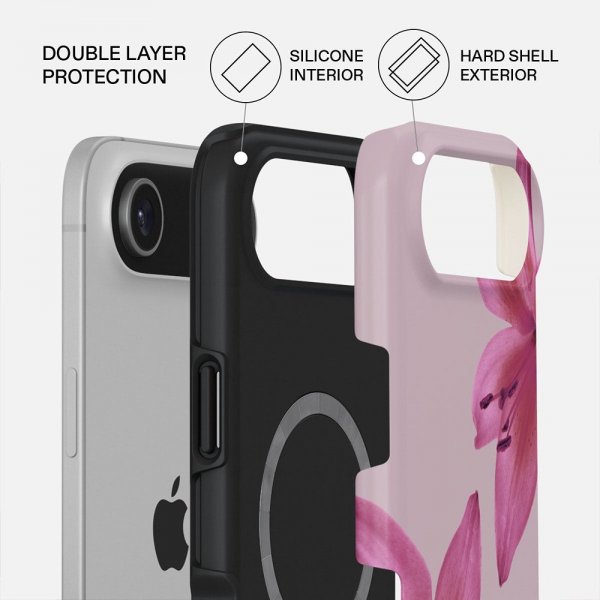 Burga iPhone Air -kuori, Tough MagSafe Fragile Beauty