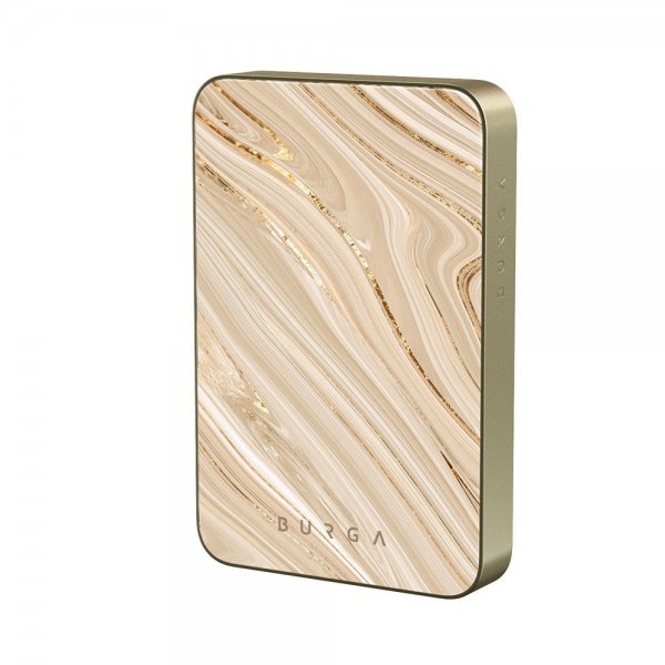 Burga Powerbank MagSafe 5000 mAh Full Glam Gold