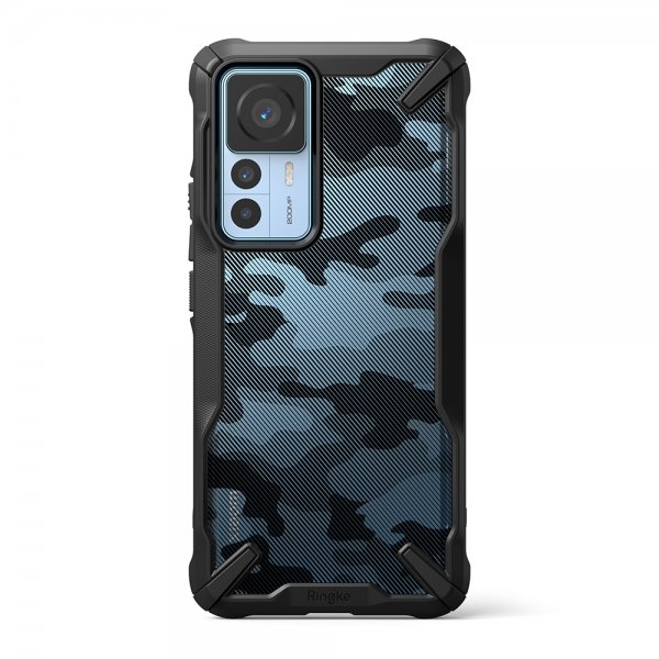 Ringke Xiaomi 12T/12T Pro kuori Fusion X Design Camo Black