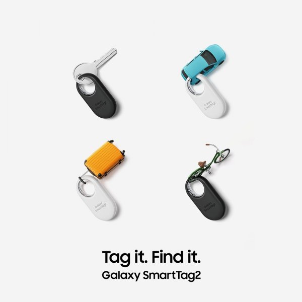 Samsung Galaxy SmartTag 2 Valkoinen
