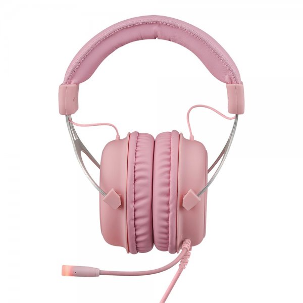 Deltaco Gaming PH85 Stereo -pelikuulokkeet, vaaleanpunainen