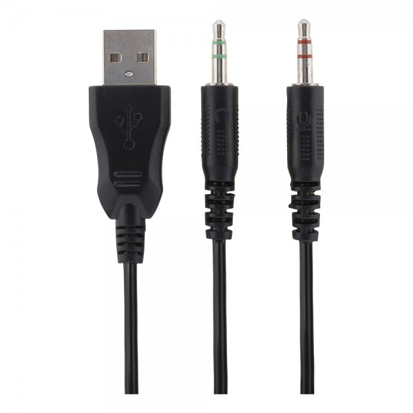 Deltaco Gaming DH310 Stereo -pelikuulokkeet, musta