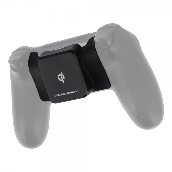 Deltaco Gaming -akkupaketti langattomalla latauksella PlayStation 4:lle