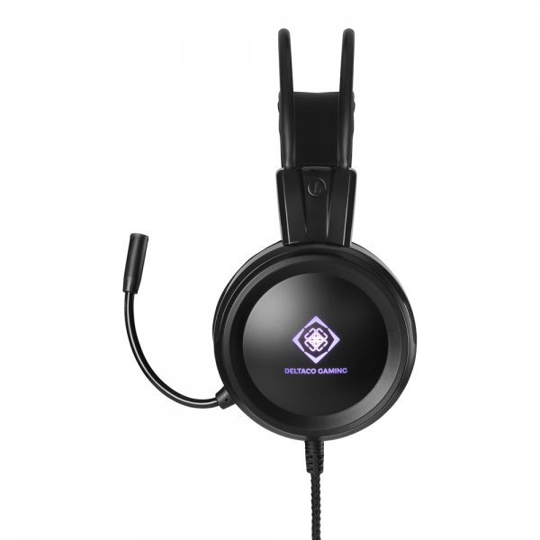 Deltaco Gaming DH110 Gaming Headset LED Musta