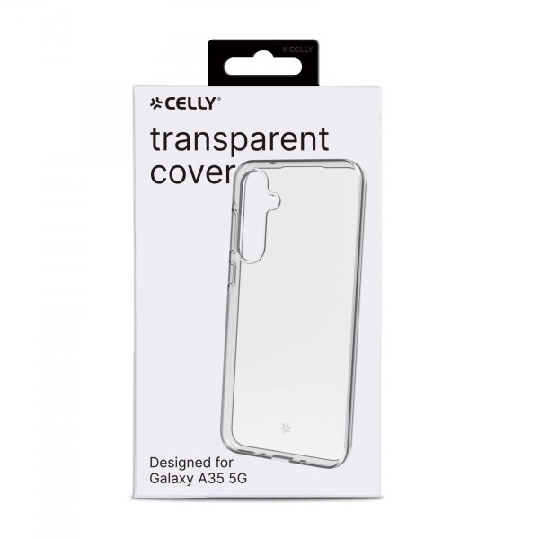 Celly Samsung Galaxy A35 -suojakuori GELSKIN Transparent