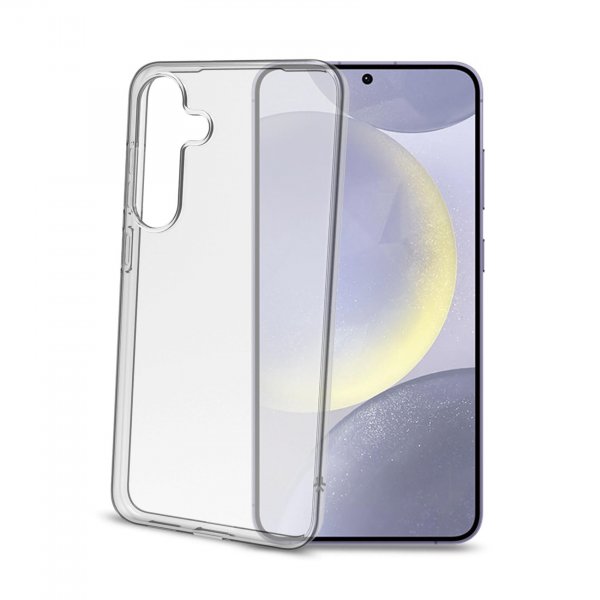 Celly Samsung Galaxy S25 -suojakuori GELSKIN Läpinäkyvä