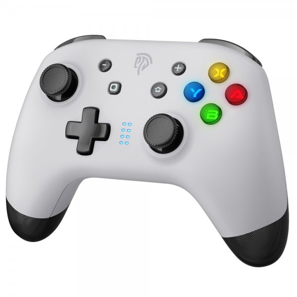 EasySMX Bayard 9124 Switch/Android/PC Ohjelmoitava langaton peliohjain, valkoinen