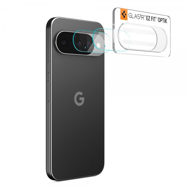 Spigen Google Pixel 10 Kameran suojalasi Glas.tR EZ Fit Optik, 2 kpl