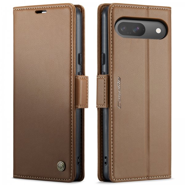 CaseMe Google Pixel 9/9 Pro/Pixel 10/10 Pro Kotelo 023 Series Ruskea