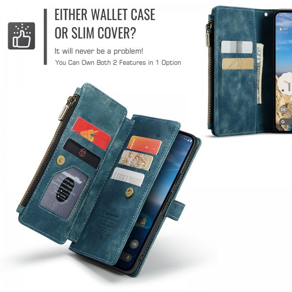 CaseMe Google Pixel 9/9 Pro/Pixel 10/10 Pro Kotelo C30 Series Sininen