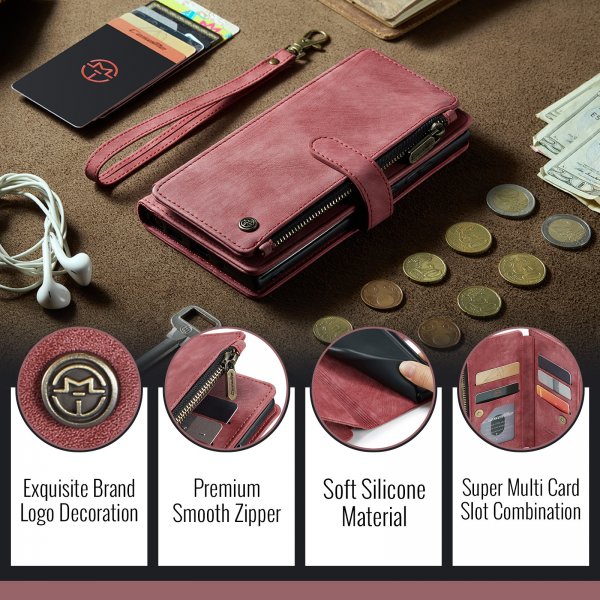 CaseMe Google Pixel 9/9 Pro/Pixel 10/10 Pro -kotelo C30-sarja Punainen