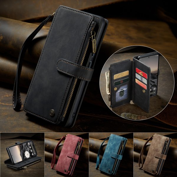 CaseMe Google Pixel 9/9 Pro/Pixel 10/10 Pro Kotelo C30 Series Musta