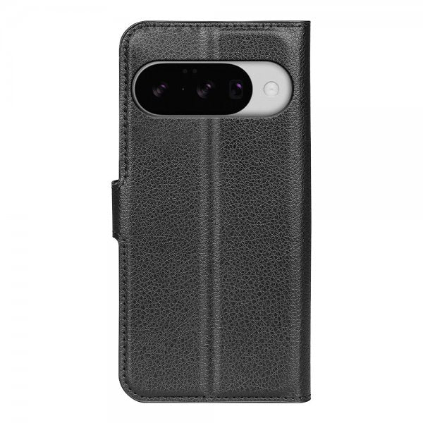Google Pixel 10/Pixel 10 Pro Kotelo Litsi Musta