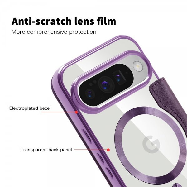Google Pixel 10/Pixel 10 Pro Kotelo MagSafe Violetti