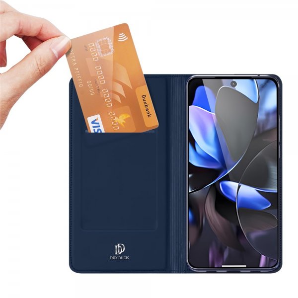 Dux Ducis Google Pixel 10/Pixel 10 Pro Kotelo Skin Pro Series Sininen