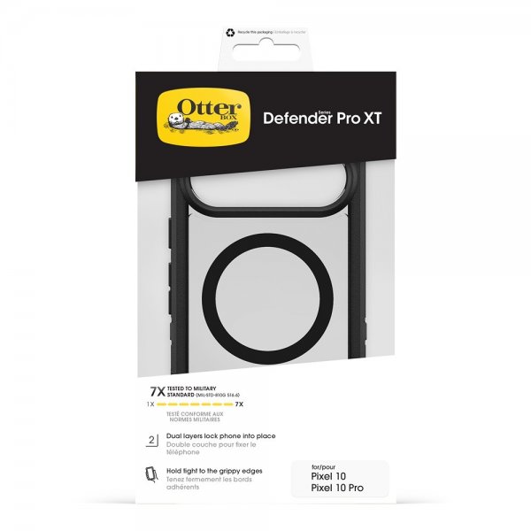 Otterbox Google Pixel 10/Pixel 10 Pro -suojakuori Defender Pro XT MagSafe Dark Side