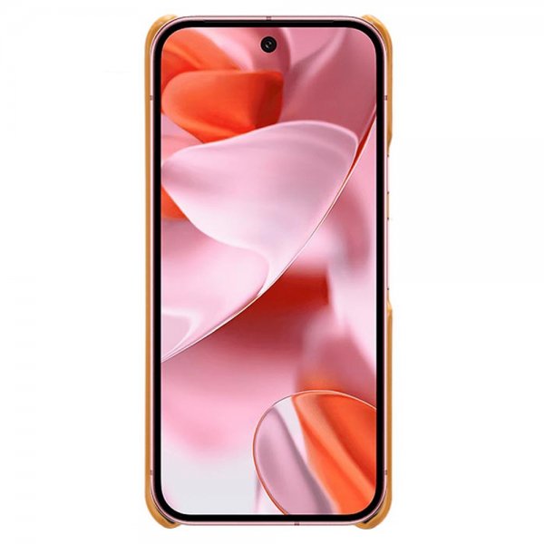 Google Pixel 10/Pixel 10 Pro Kotelo kahdella korttipaikalla, vaaleanruskea