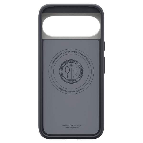 Spigen Google Pixel 10/Pixel 10 Pro -suojakuori Nano Pop MagFit Black Sesame
