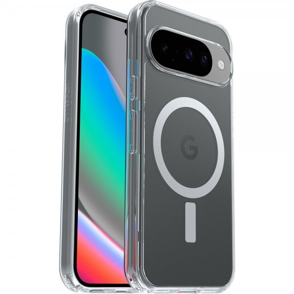 Otterbox Google Pixel 10/Pixel 10 Pro Suojakuori Symmetry Clear MagSafe Läpinäkyvä