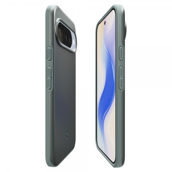 Spigen Google Pixel 10/Pixel 10 Pro -kuori Thin Fit MagFit Sage Green