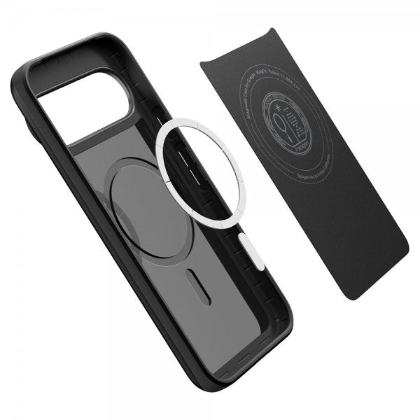 Spigen Google Pixel 10/Pixel 10 Pro Suojakuori Thin Fit MagFit Musta