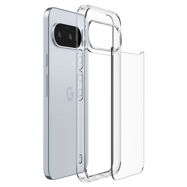 Spigen Google Pixel 10/Pixel 10 Pro -suojakuori Ultra Hybrid Crystal Clear