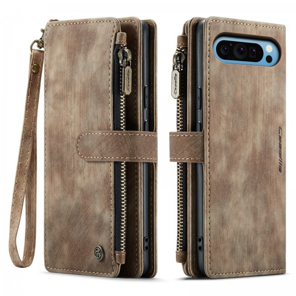 CaseMe Google Pixel 10 Pro XL -suojakotelo, C30-sarja, ruskea