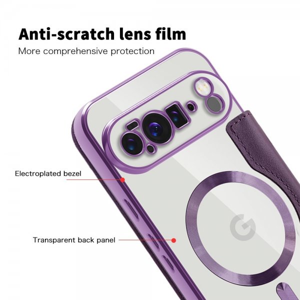 Google Pixel 10 Pro XL -kotelo MagSafe Violetti