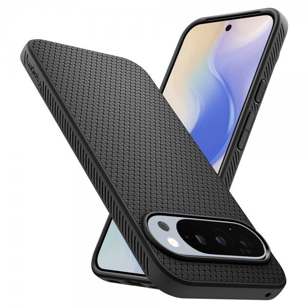 Spigen Google Pixel 10 Pro XL Suojakuori Liquid Air Mattamusta