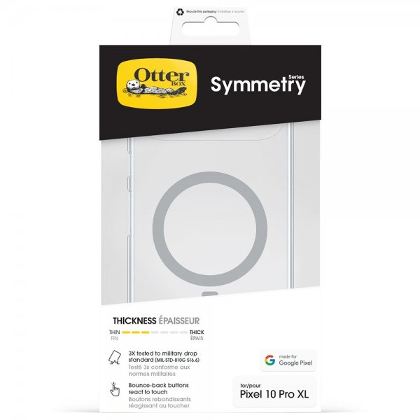 Otterbox Google Pixel 10 Pro XL Kuori Symmetry MagSafe Läpinäkyvä