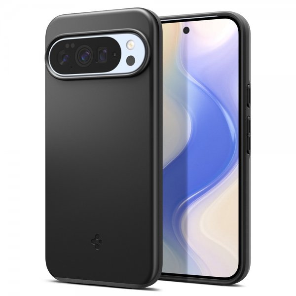 Spigen Google Pixel 10 Pro XL -kuori, Thin Fit MagFit, musta