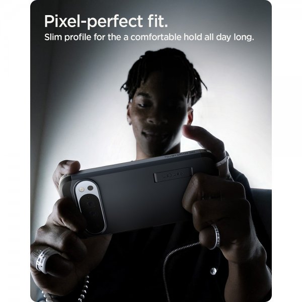 Spigen Google Pixel 10 Pro XL Suojakuori Tough Armor MagFit Metal Slate