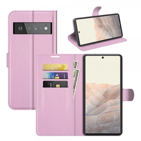 Google Pixel 6 Pro Kotelo Litsi Pinkki