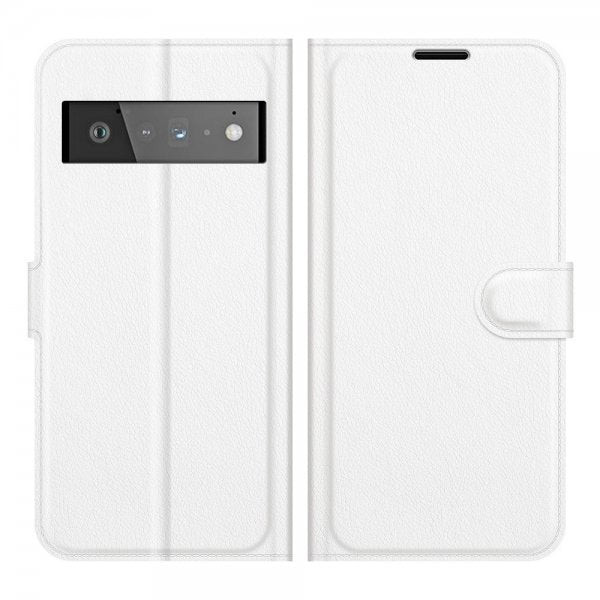Google Pixel 6 Pro -suojakuori, litsi, valkoinen
